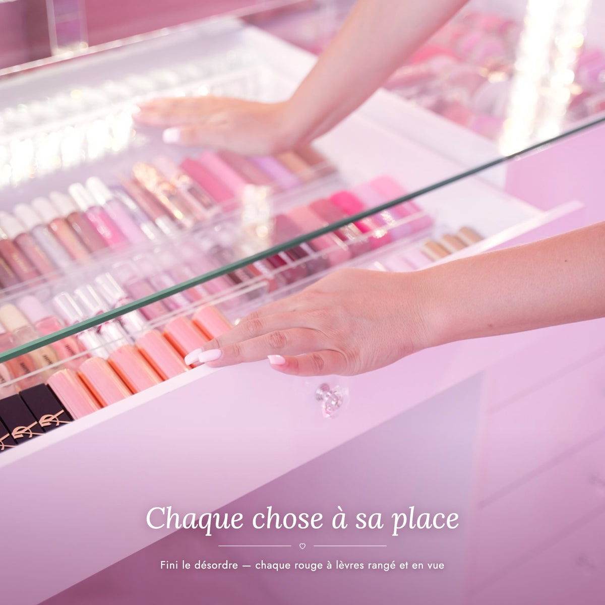Coiffeuse Princess - chaque chose à sa place